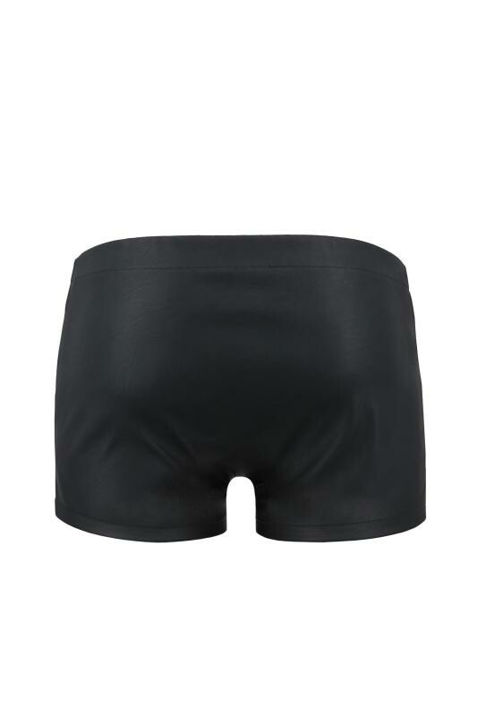 Шорти на кнопках Passion Men Short David, імітація шкіри, L/XL - Зображення 3