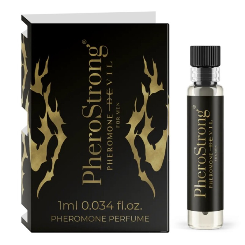Пробник Парфум для чоловіків PheroStrong Pheromone Devil, з феромонами, 1 мл