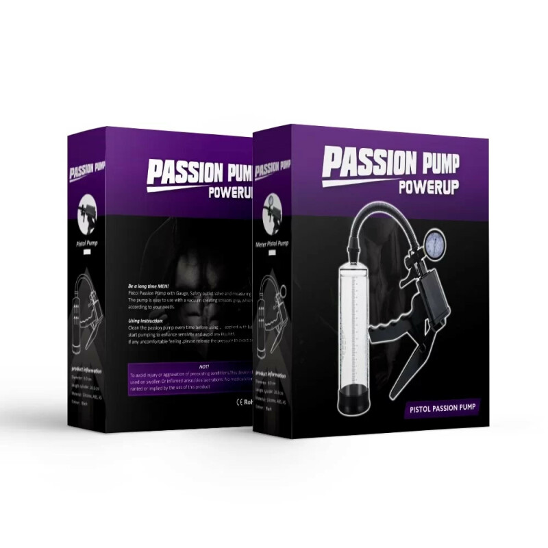 Вакуумна помпа чоловіча, механічна Powerpump PRO 02, прозора - Зображення 6
