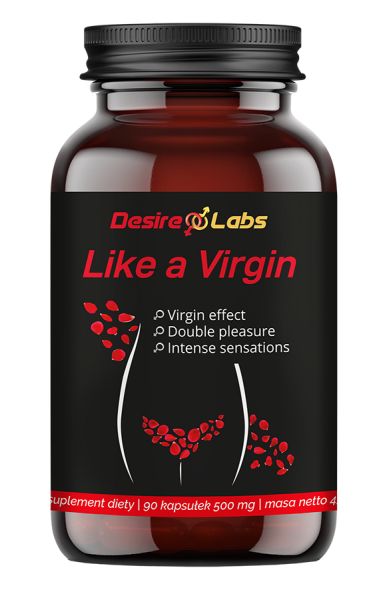 Біологічно активна добавка Like a Virgin Desire Labs, для відновлення пружності піхви, 90 капсул