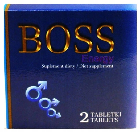 Чоловічі пігулки для потенції та ерекції BOSS ENERGY,  2 шт - Изображение 1