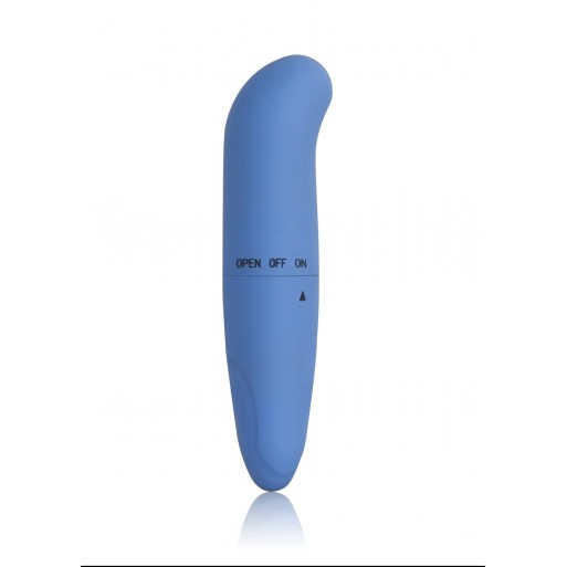 Вібратор Mini G Spot для зони G синій, 12х2,5 см