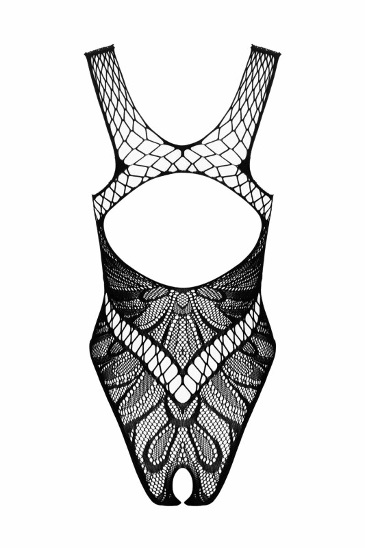 Боді еротичний у сітку Obsessive B138, чорний, S/M/L - Изображение 5