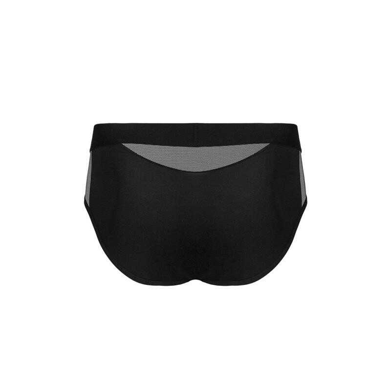 Труси чоловічі S/M Obsessive Boldero, з сіточкою, чорні - Зображення 3