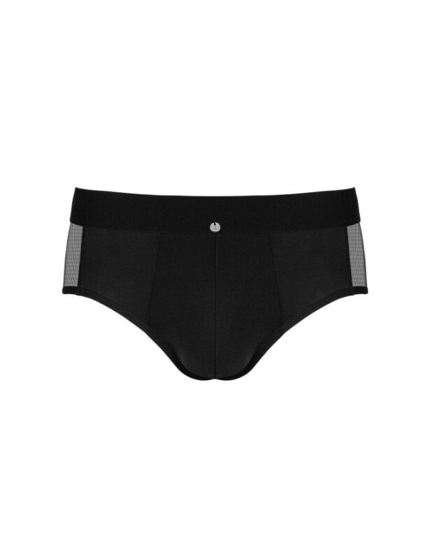 Труси чоловічі L/XL Obsessive Boldero, з сіточкою, чорні - Зображення 2