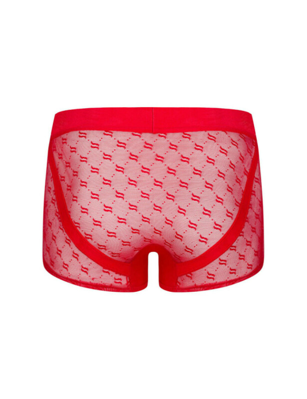 Труси чоловічі L/XL Obsessive Obsessiver, з сіточкою, червоні - Изображение 3