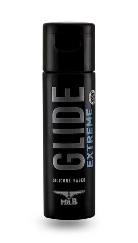 Лубрикант Mister B GLIDE Extreme, 30 мл, на силіконовій основі, з знеболюючим ефектом