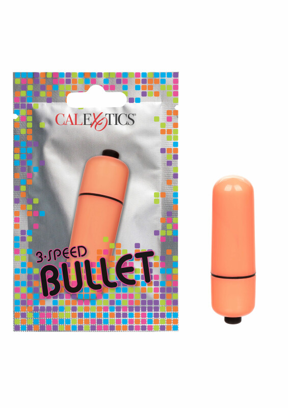 Віброкуля California Exotics Novelties 3-Speed Bullet, помаранчева