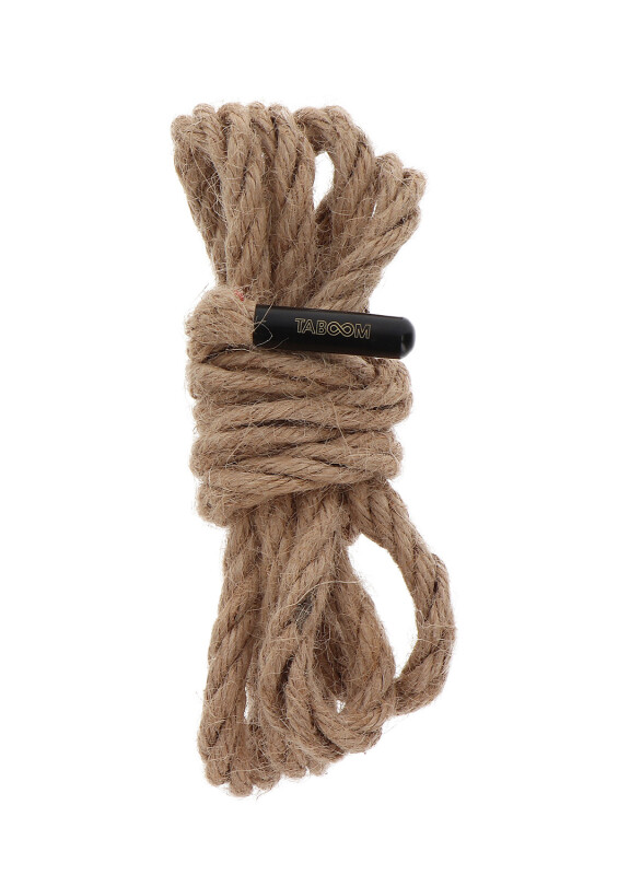Мотузка для зв'язування конопляна Taboom Hemp Rope, 1.5 метра, 7 мм
