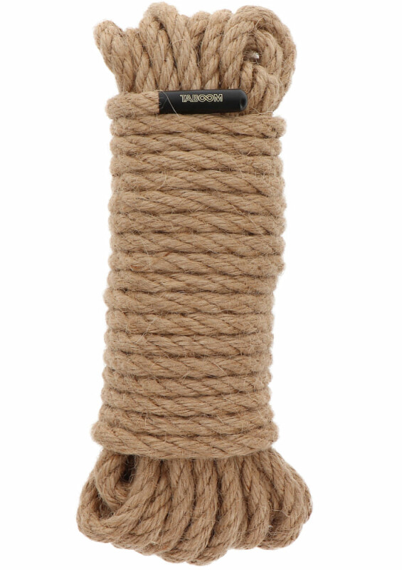 Бондажна мотузка Taboom Bondage Rope, 10 м х 7 мм, бежева - Изображение 1