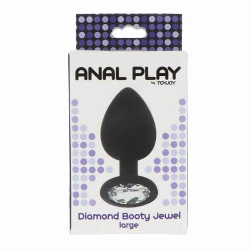 Анальна пробка Toy Joy Diamond Booty Jewel L, 9 см х 4.5 см - Зображення 3