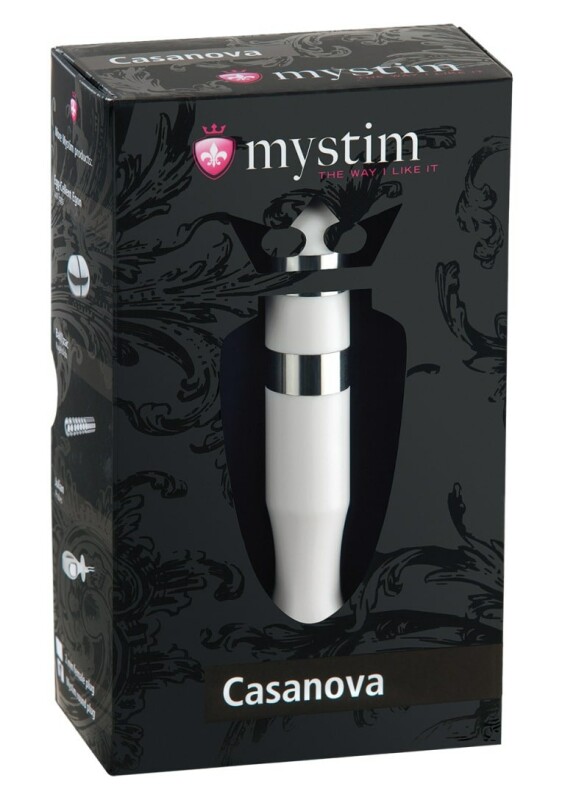Універсальний ділдо Mystim Casanova Unisex Dildo для електростимуляції, 10 х 2 см