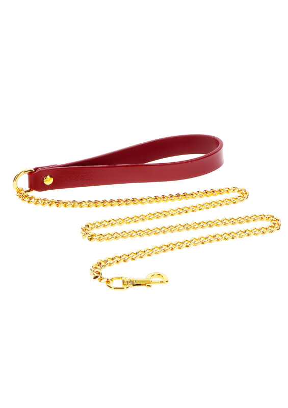 Повідець із ланцюжком Taboom Chain Leash, золотий - Зображення 1