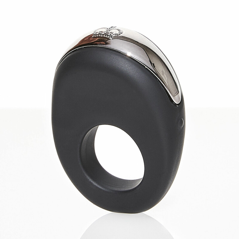 Кільце на пеніс із кліторальною стимуляцією Hot Octopuss Atom Cock Ring Clitoral Stimulator, чорне, 8 х 6 х 3 см - Изображение 1