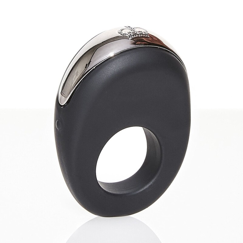 Кільце на пеніс із кліторальною стимуляцією Hot Octopuss Atom Cock Ring Clitoral Stimulator, чорне, 8 х 6 х 3 см - Изображение 5
