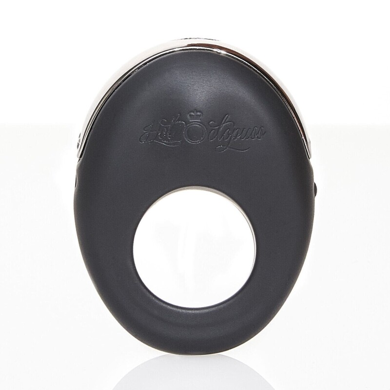 Кільце на пеніс із кліторальною стимуляцією Hot Octopuss Atom Cock Ring Clitoral Stimulator, чорне, 8 х 6 х 3 см - Изображение 6