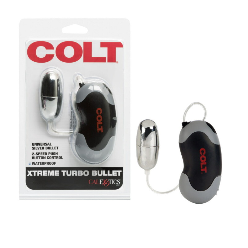 Віброяйце з провідним дротовим COLT Xtreme сріблясте, 5.7 х 2.5 см - Зображення 9