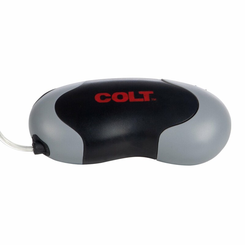 Віброяйце з провідним дротовим COLT Xtreme сріблясте, 5.7 х 2.5 см - Зображення 5