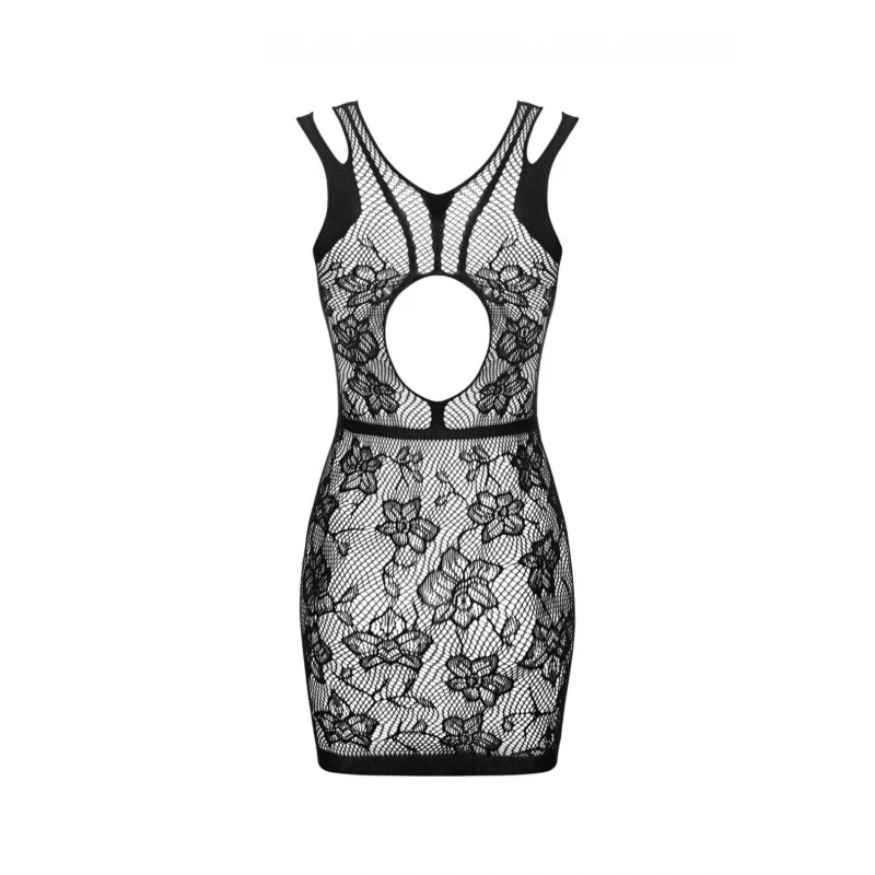 Сукня еротична в сітку Obsessive D239, One Size, чорна - Зображення 3
