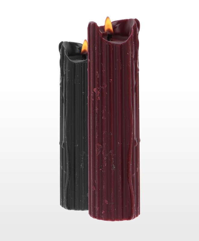 Свічки для БДСМ низькотемпературні Taboom BDSM Drip Candle, 2 шт - Зображення 5