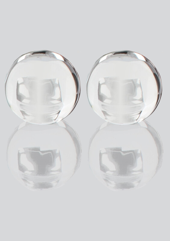 Вагінальні кульки TOYJOY Pearl Drops, скляні, 3 см - Изображение 2