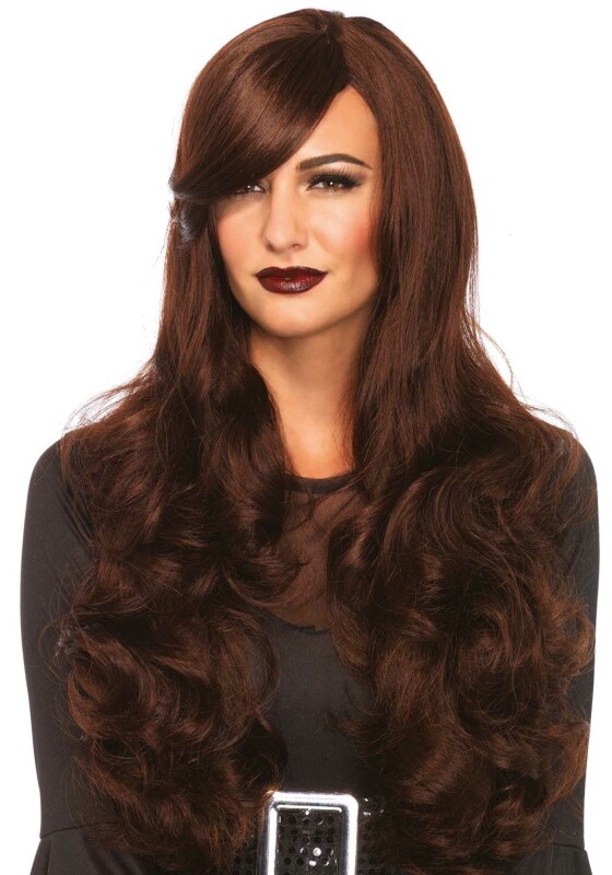Перука довга каштанова Leg Avenue Long Wavy Wig, 68.5 см