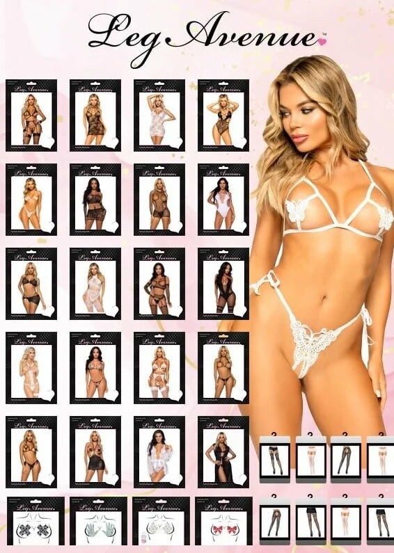 Сексуальний костюм покоївки Leg Avenue, OS, Flirty French Maid, 4 предмети, чорний