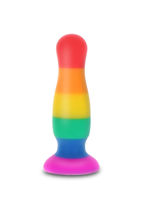 Анальна пробка TOY JOY Fun Stuffer, L, різнокольорова, 12.5 х 3.3 см - Зображення 2