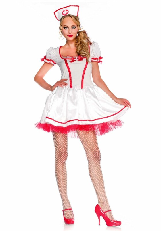 Костюм медсестри для рольової гри Leg Avenue Naughty Nurse Costume, розмір S - Изображение 6