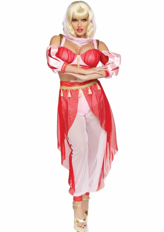 Костюм джина Leg Avenue, М, Costume Dreamy Genie, червоний - Зображення 2