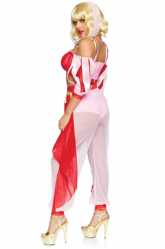 Костюм джина Leg Avenue, М, Costume Dreamy Genie, червоний - Зображення 1