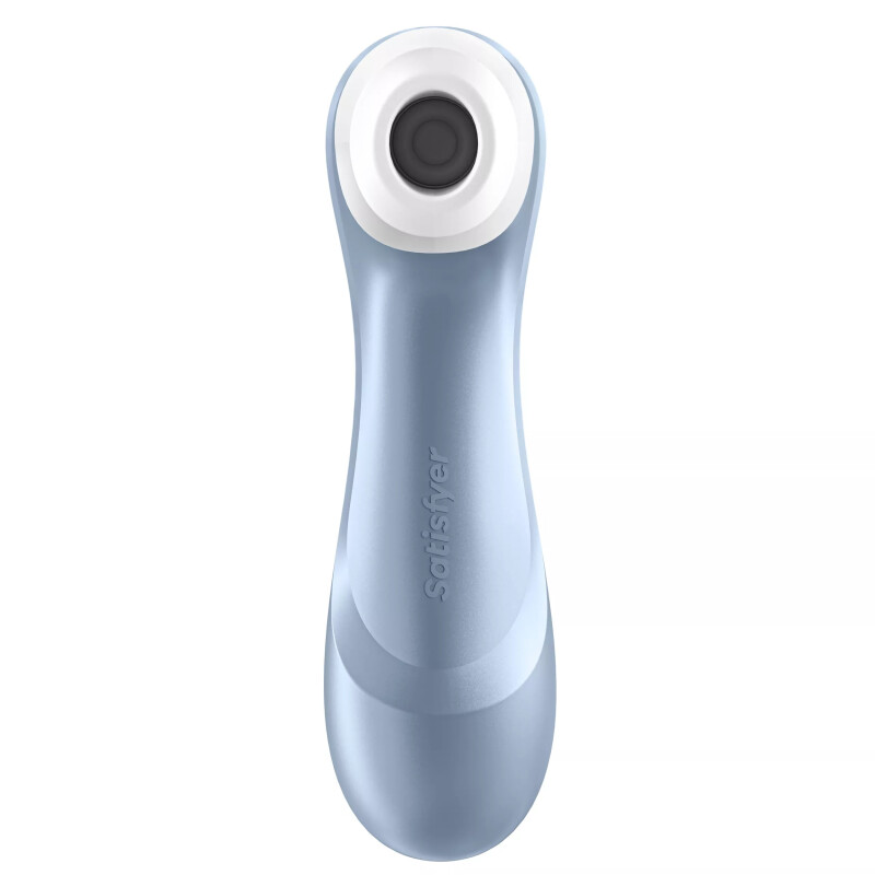 Вакуумний стимулятор Satisfyer Pro 2 для клітора, блакитний, 16.5 х 4.6 см - Изображение 2