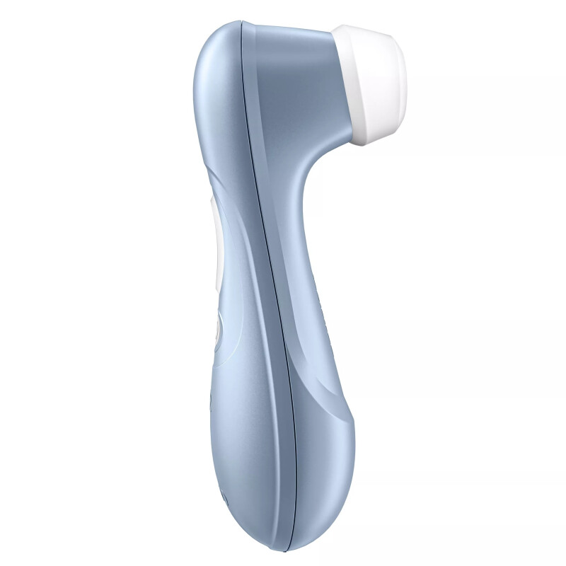 Вакуумний стимулятор Satisfyer Pro 2 для клітора, блакитний, 16.5 х 4.6 см - Изображение 5