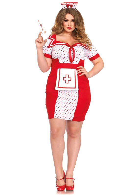 Костюм медсестри Leg Avenue Costume Bedside Betty, розмір XL/XXL - Зображення 3