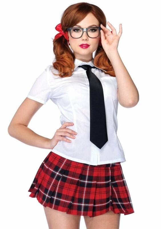 Костюм школярки Leg Avenue Private School Sweetie, 4 предмети, S