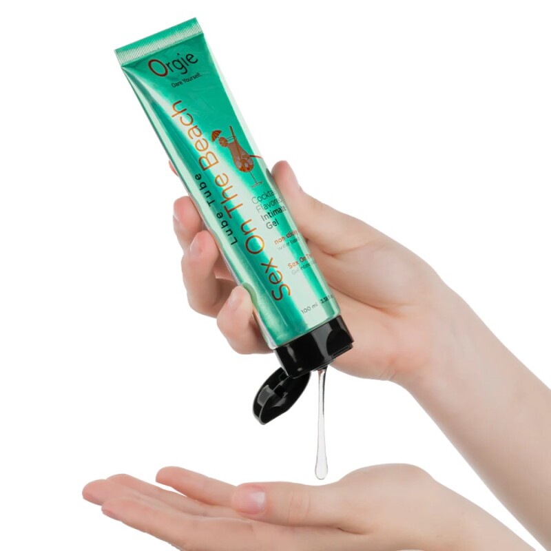 Їстівний лубрикант Orgie Lube Tube зі смаком Секс на Пляжі, 100 мл - Изображение 2
