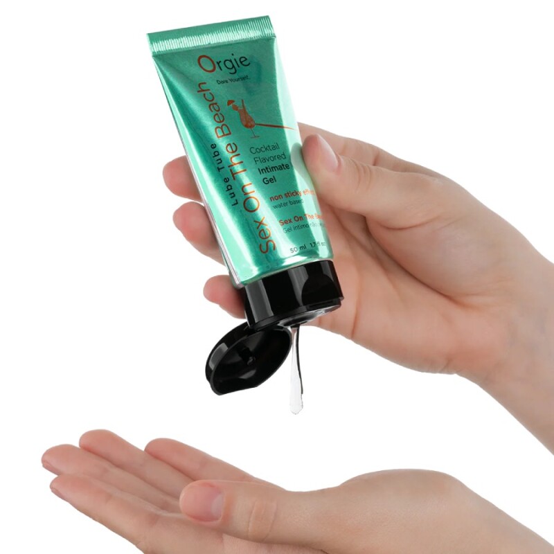 Їстівний лубрикант Orgie Lube Tube зі смаком Секс на Пляжі, 50 мл - Изображение 2
