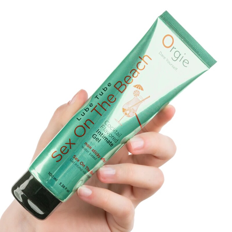 Їстівний лубрикант Orgie Lube Tube зі смаком Секс на Пляжі, 100 мл - Изображение 3