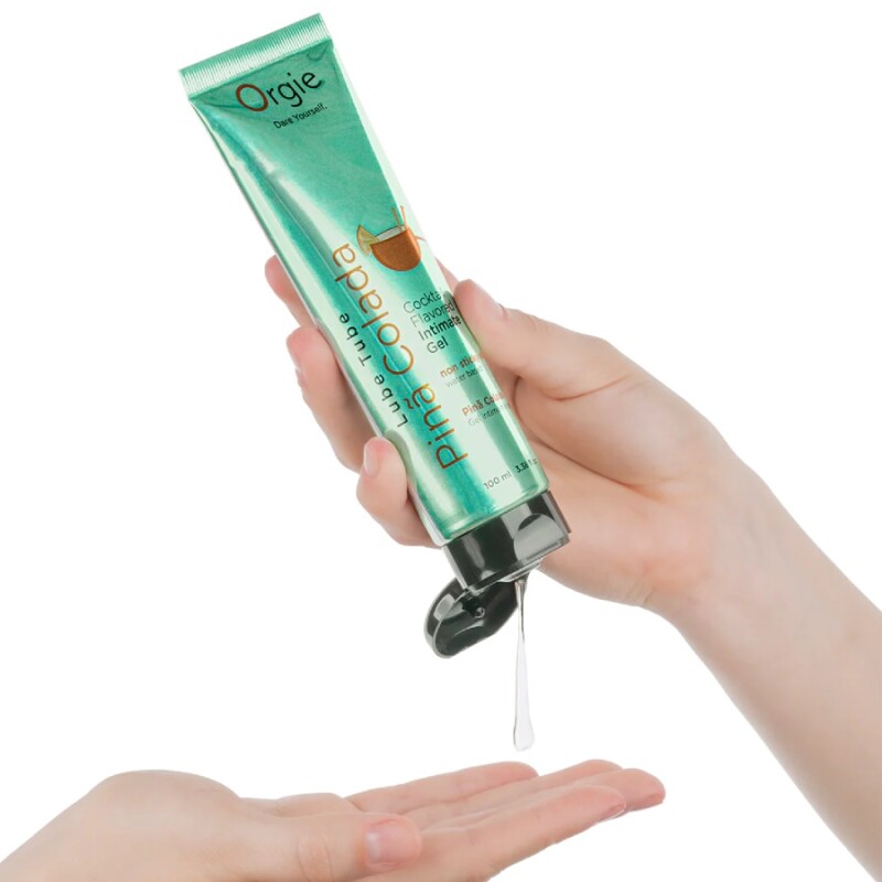 Їстівний лубрикант Orgie Lube Tube зі смаком Піна Колада, 100 мл - Изображение 3