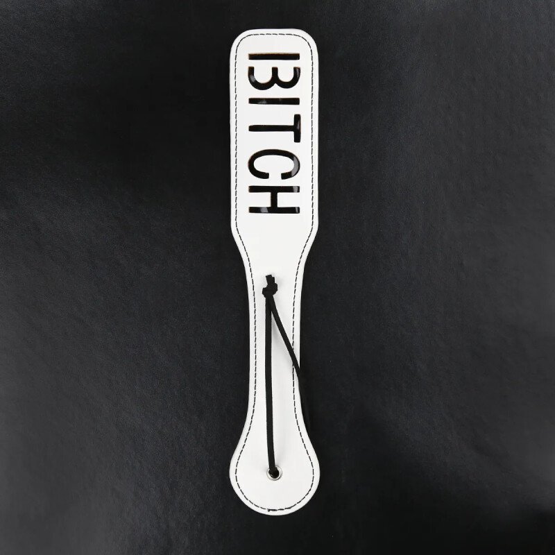 Паддл із написом Bitch , білий, 31.5 см - Изображение 1