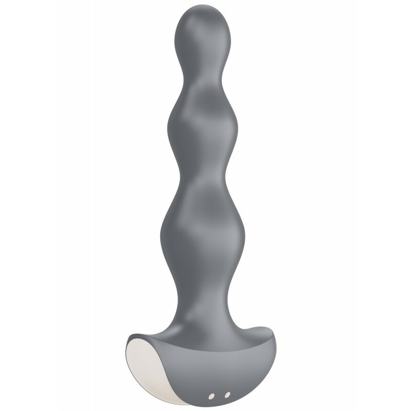 Анальний вібратор Satisfyer Lolli Plug 2, сірий, 14 х 3 см - Изображение 3