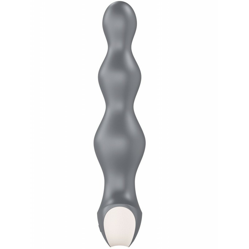 Анальний вібратор Satisfyer Lolli Plug 2, сірий, 14 х 3 см - Изображение 4