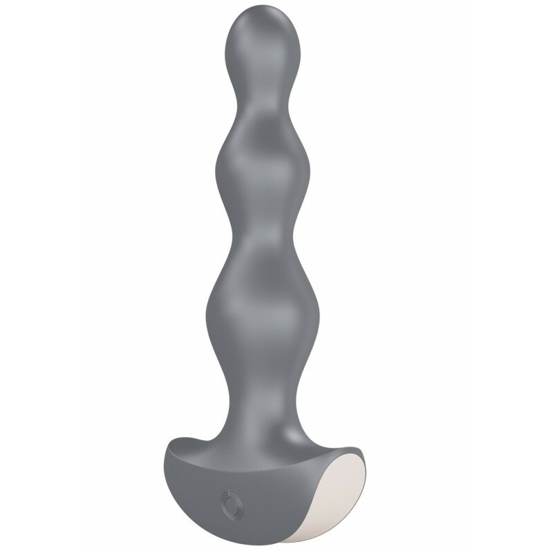 Анальний вібратор Satisfyer Lolli Plug 2, сірий, 14 х 3 см - Изображение 2