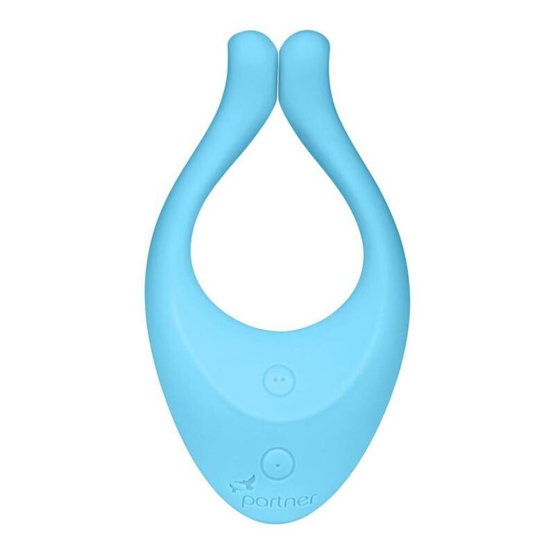 Вібратор для пар Satisfyer Endless Love багатофункціональний, блакитний, 13 х 3.2 см - Изображение 2