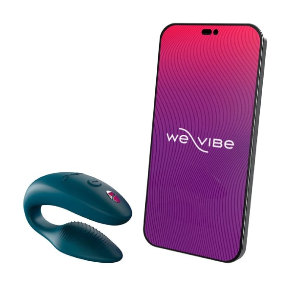 Інноваційний смарт вібратор We Vibe Sync 2 Velvet Green для пари, зелений - Зображення 1