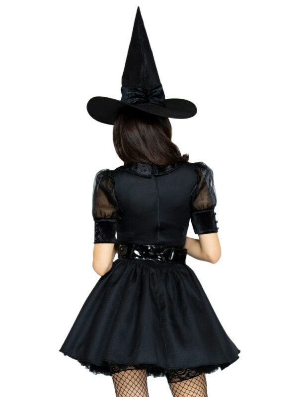 Костюм відьми Leg Avenue, S, Bewitching Witch, чорний - Зображення 3