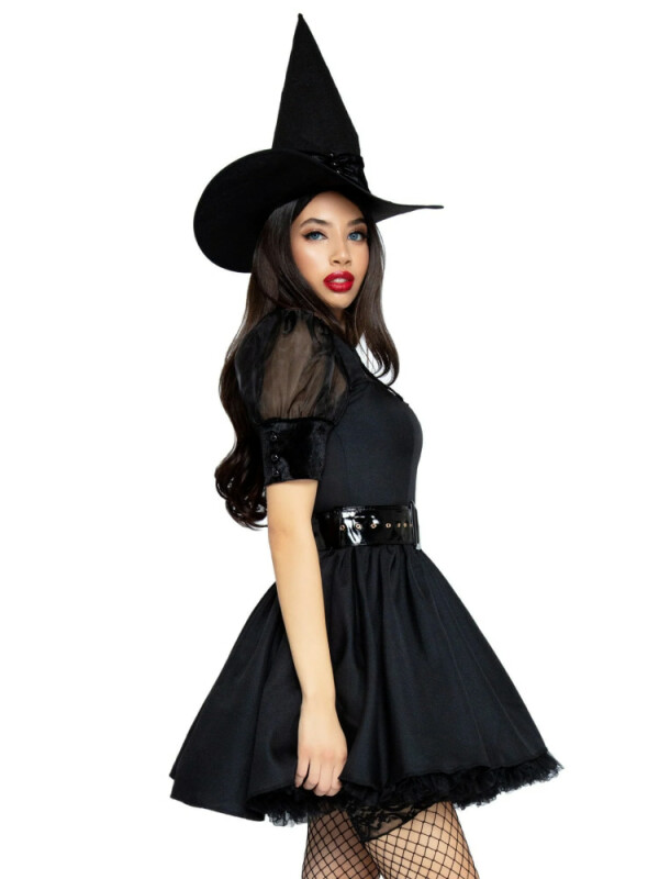 Костюм відьми Leg Avenue, S, Bewitching Witch, чорний - Зображення 4
