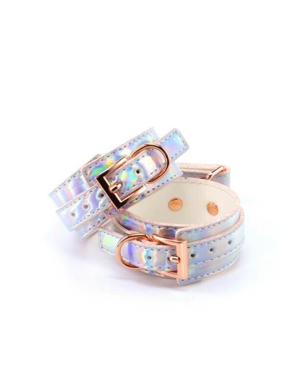 Наручники NS Novelties Cosmo Bondage Ankle Cuffs Rainbow, різнокольорові