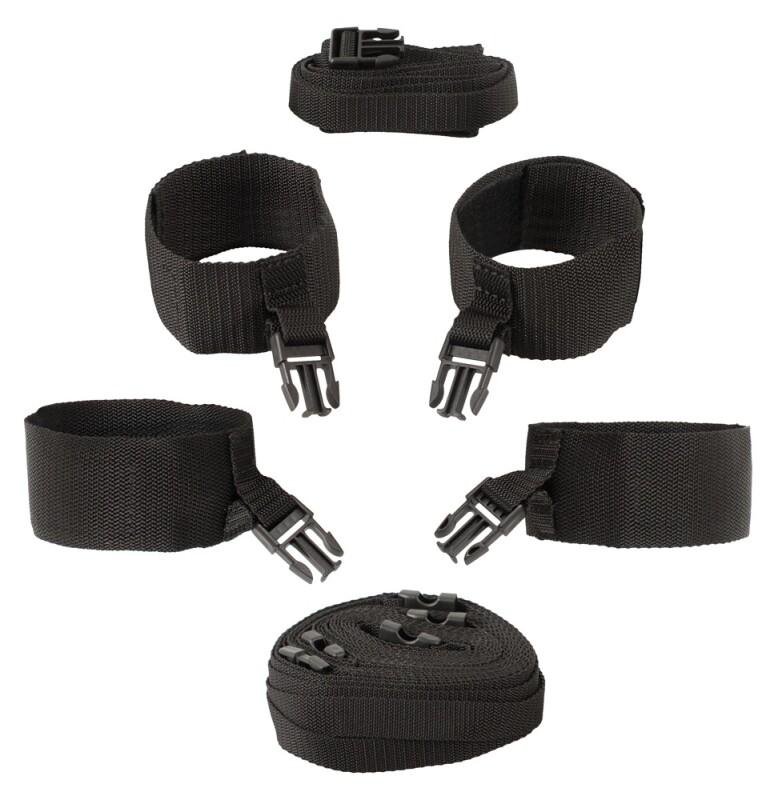 Система фіксації на ліжко або двері Bad Kitty Door &Bed Restraints, чорна - Изображение 5