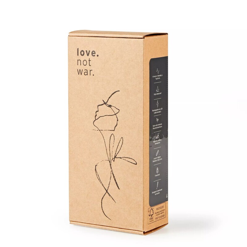Вібратор з вушками Love Not War Laska Grey для чутливих точок, 15.8 см х 2.3 см - Изображение 2